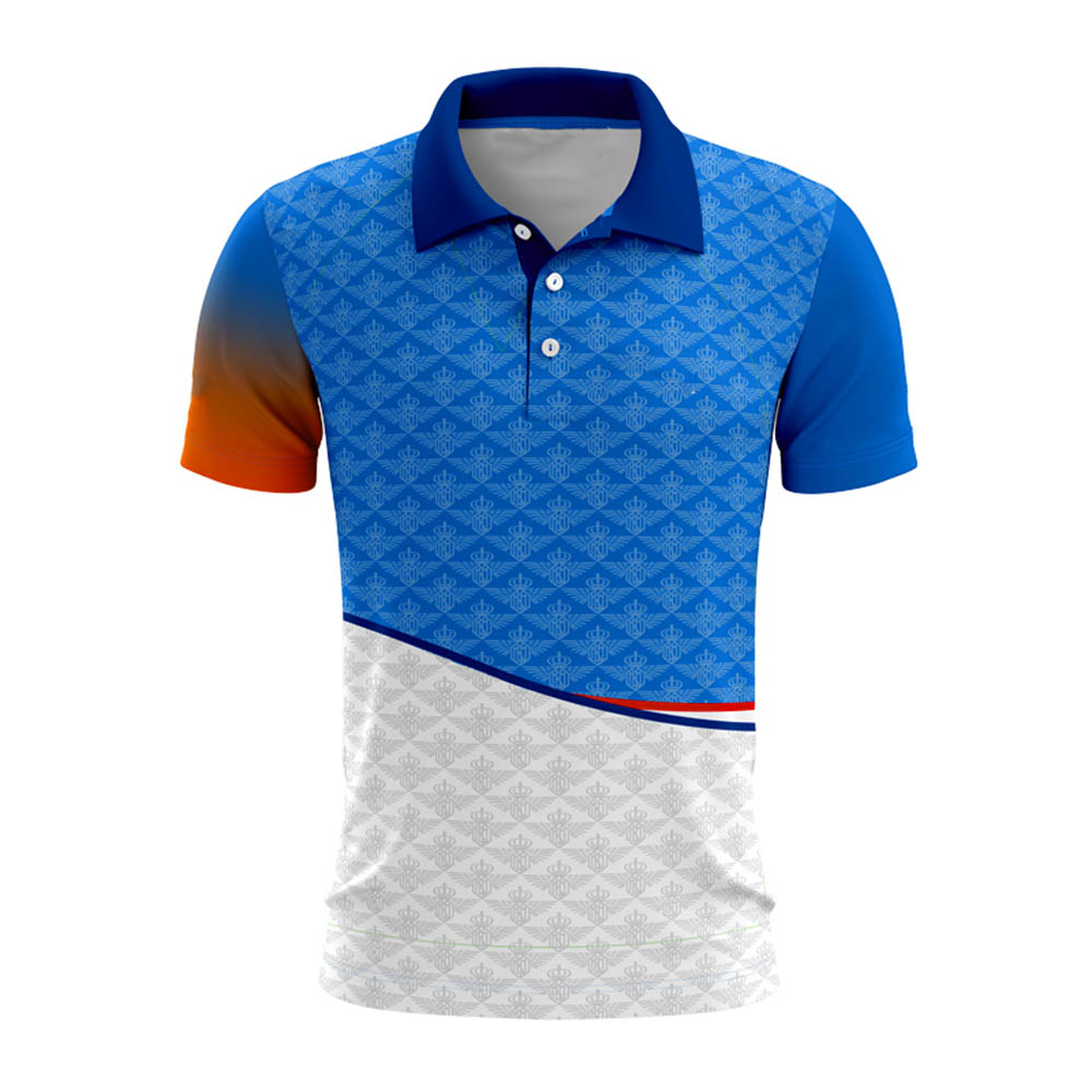 Cotton Short Sleeves Light Custom Full Sublimation Jersey Quick Dry Breathable Bowling Polo Shirts